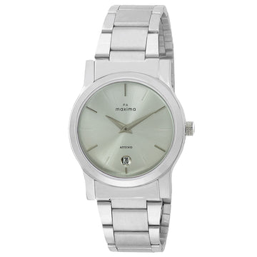 Maxima ATTIVO Women Silver Dial Analogue Watch - 58650CMLI